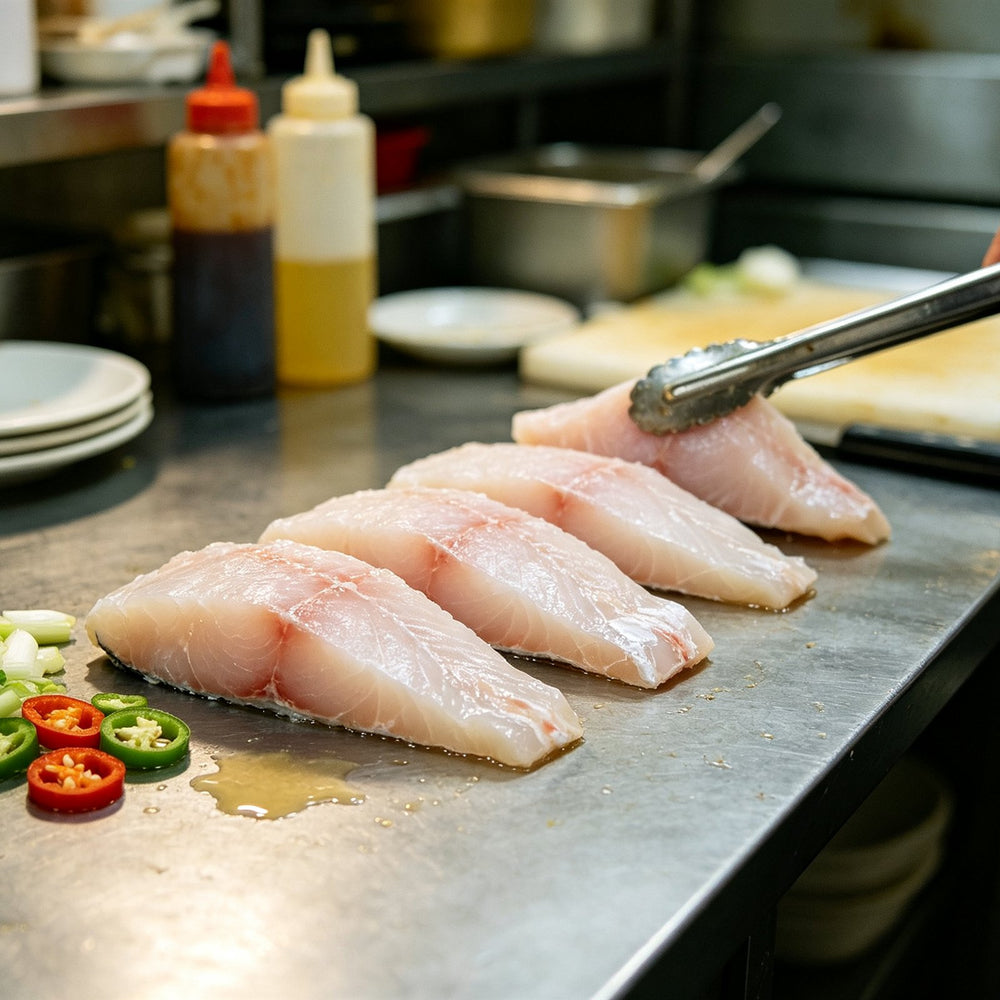 Fresh Premium Basa Fish Fins