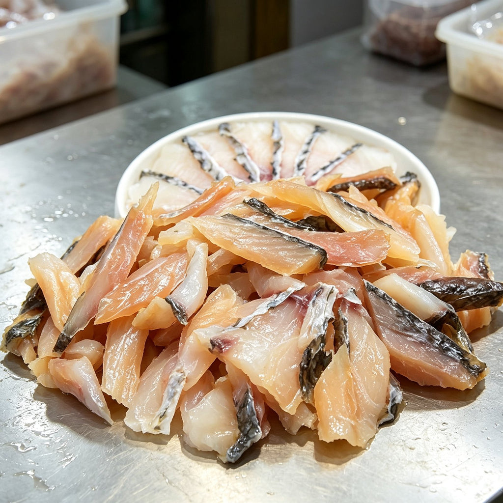 Crisp Grass Carp Fish Slices