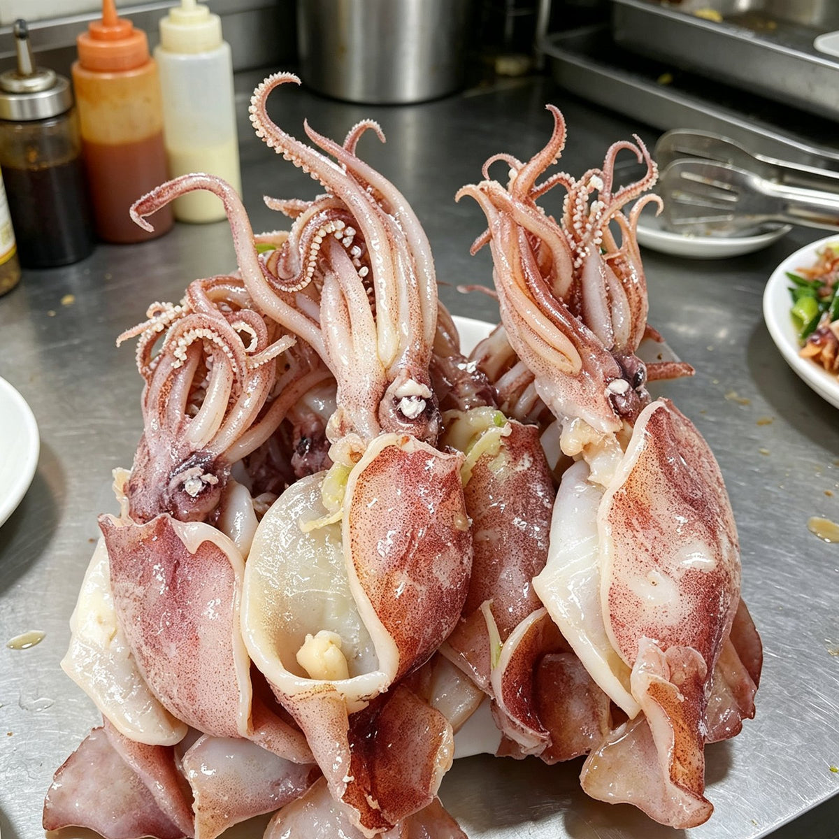 Fresh Baby Squid Sea Hare