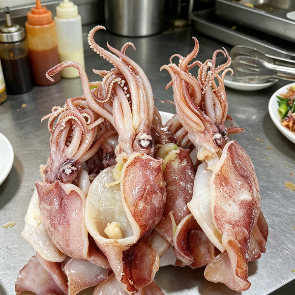 Fresh Baby Squid Sea Hare