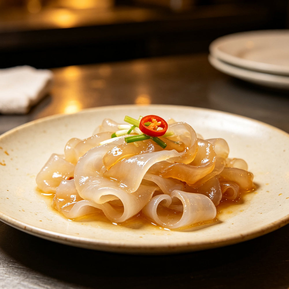 Premium Marinated Jellyfish Salad Strips